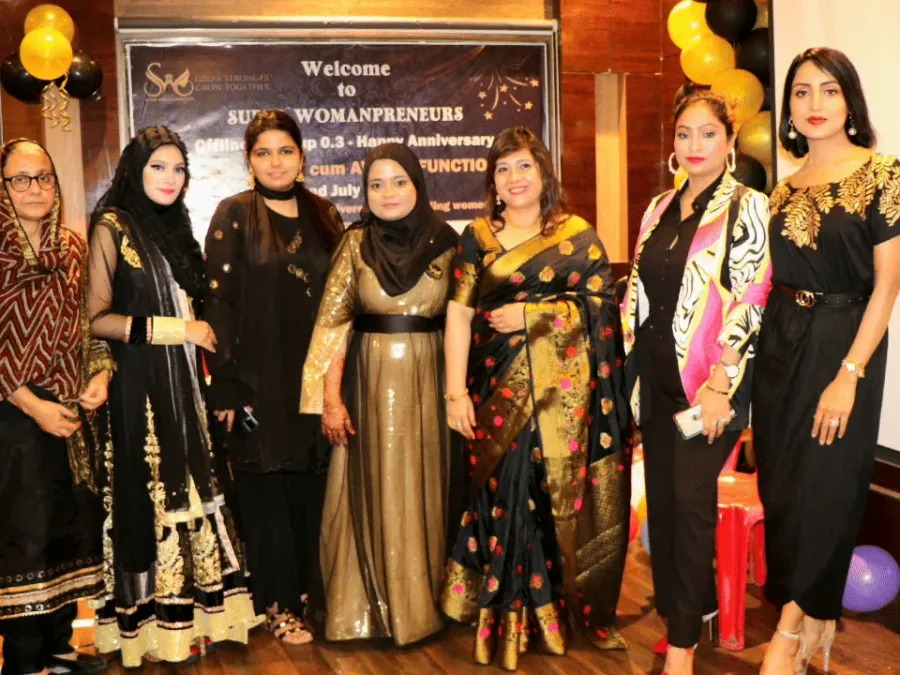 First anniversary meet-up of Busiqueens, the women entrepreneurs network in Kolkata