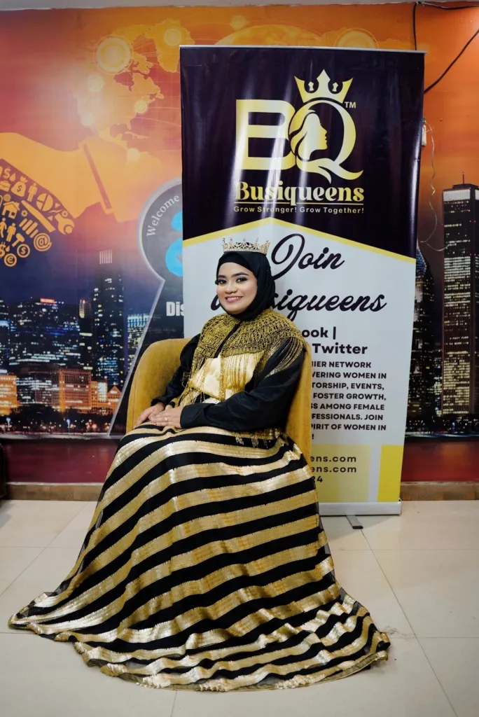Atoofa Khushnood, founder of Busiqueens