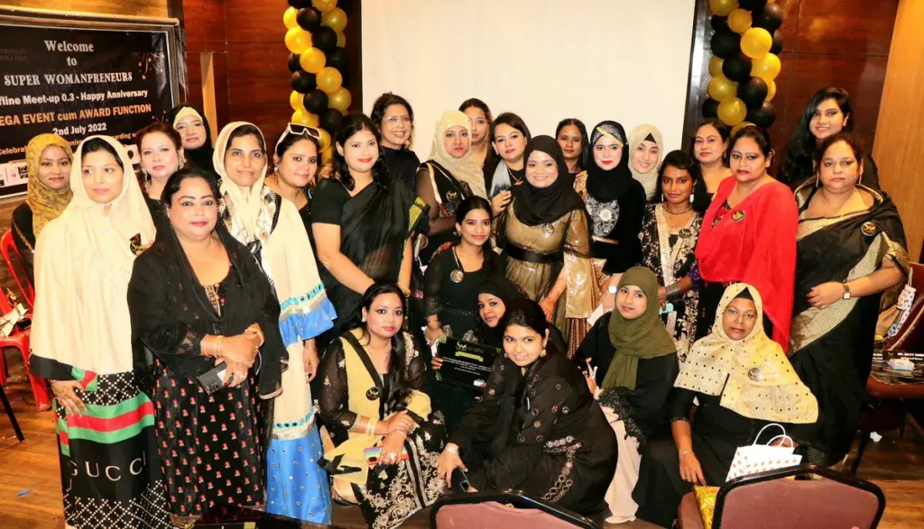 Busiqueens members at a community event