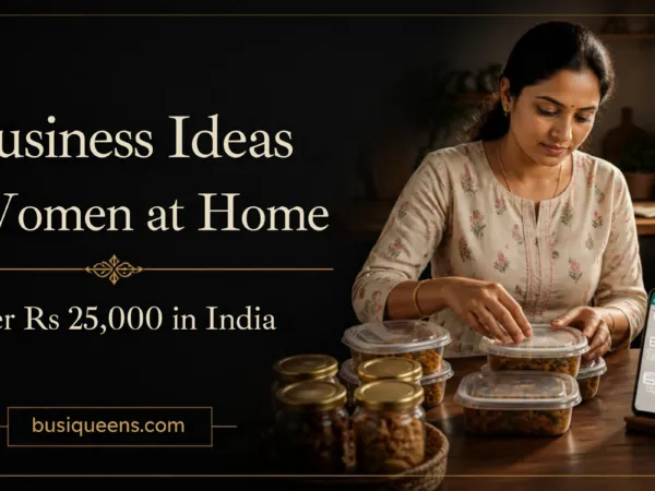 15 Business Ideas for Women at Home Under Rs 25,000 in India
